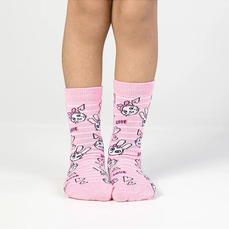 Meia Fun Socks Cano Alto para Meninas - Imagem 2