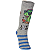 Meia Fun Socks Cano Alto para Meninos 0381/0382/0383/0384 - Imagem 2