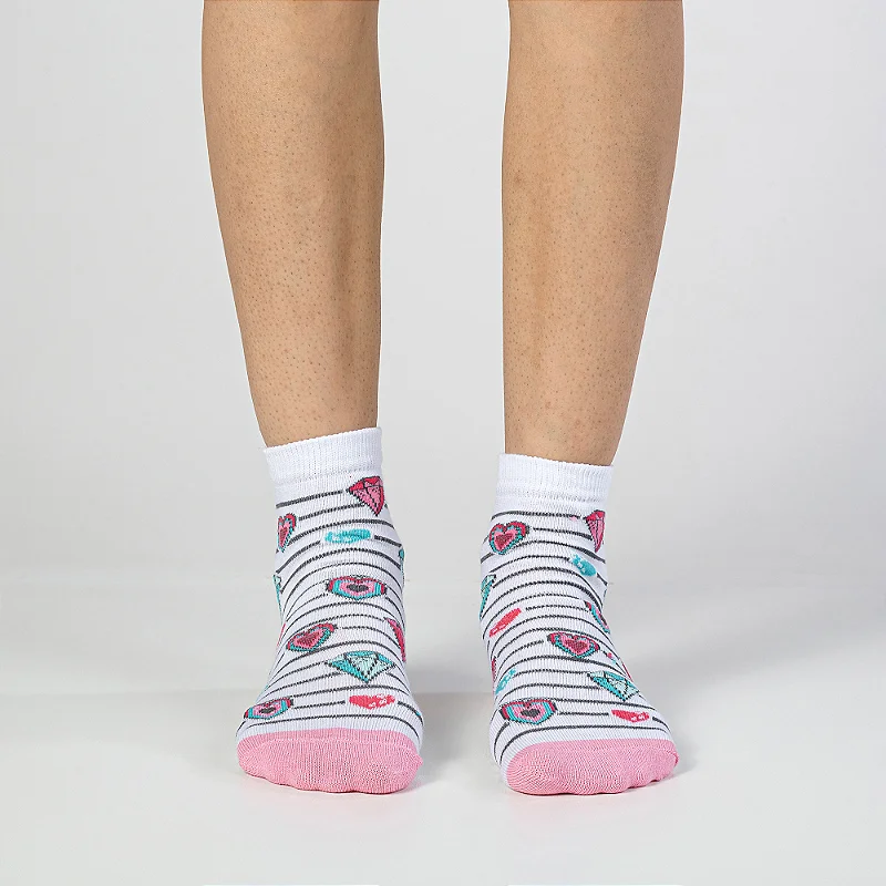 Meia Fun Socks Feminina Cano Médio - Imagem 7