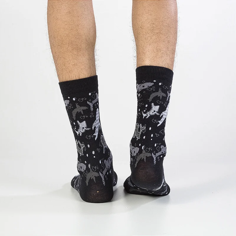 Meia Fun Socks Casual Cano Alto - Imagem 3