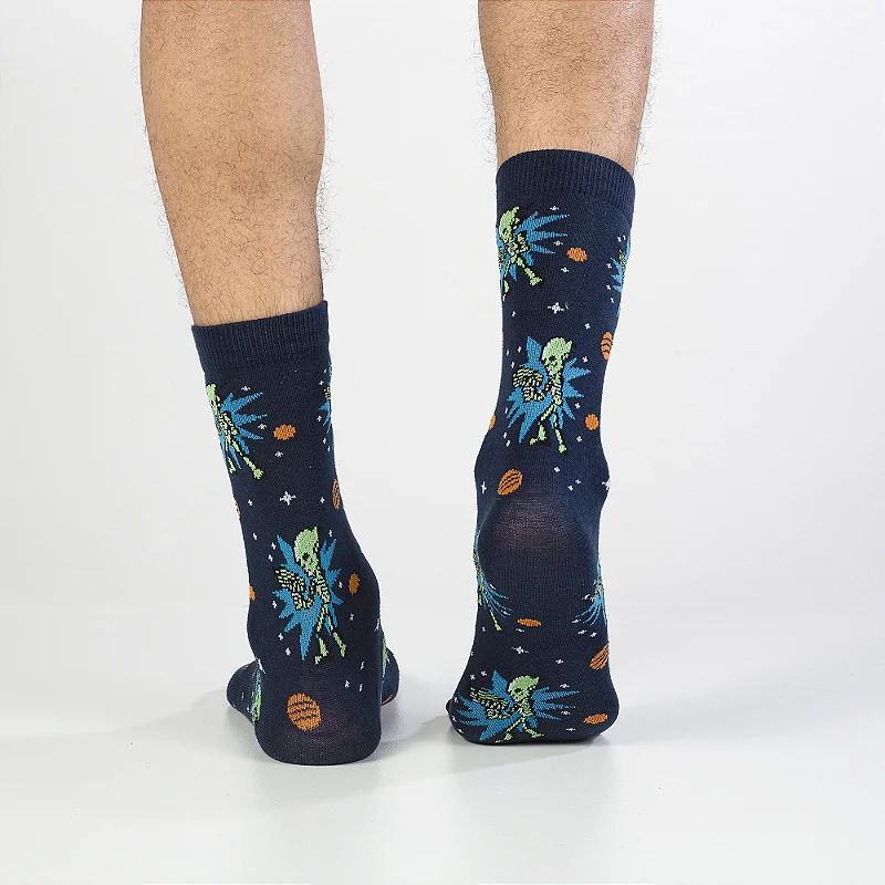 Meia Fun Socks Casual Cano Alto - Imagem 12