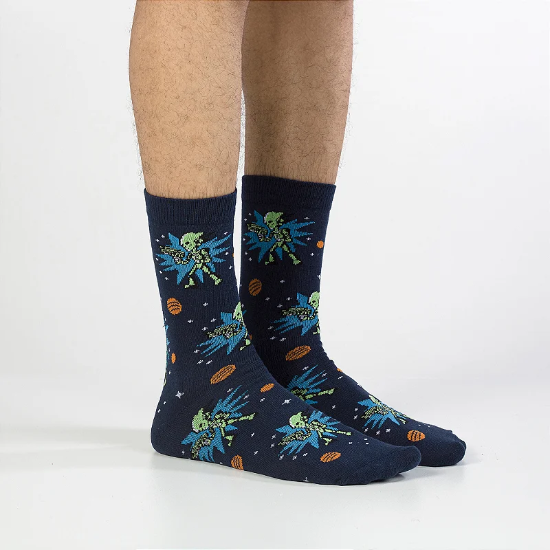 Meia Fun Socks Casual Cano Alto - Imagem 10