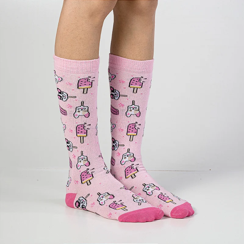 Meia Fun Socks Feminina Cano Longo - Imagem 14