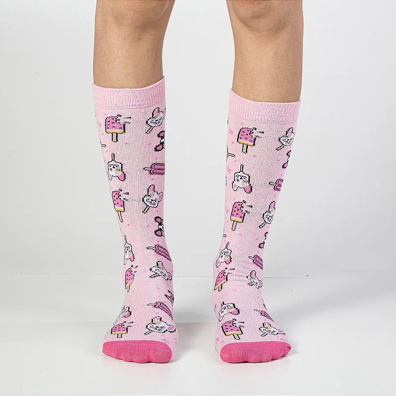 Meia Fun Socks Feminina Cano Longo - Imagem 12