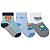 Kit 3 Pares Meia Bebê Cano Baixo 0202/0252 - Imagem 8