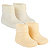 Kit 2 Pares Meia Sapatinho Bebê Recém-Nascido 0080/0081/0082 - Imagem 7