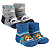 Kit 2 Pares Meia Sapatinho Bebê Recém-Nascido 0080/0081/0082 - Imagem 1