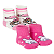 Kit 2 Pares Meia Sapatinho Bebê Recém-Nascido 0080/0081/0082 - Imagem 5