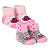 Kit 2 Pares Meia Sapatinho Bebê Recém-Nascido 0080/0081/0082 - Imagem 3