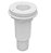 Saída De Água Costado Branca 1 1/2" (38MM)Saída de Água Costado Nylon Branca Reta 1 1/2" Barco Lancha  • Para mangueiras com diâmetro de 1 1/2" [38.1 mm] • Diâmetro do flange: 72 mm • Comprimento total: 148 mm • Material: Plástico ABS de alta durabilidade - Imagem 1