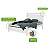 Cama Casal Reali Lopas 1,40 REALI PLUS NEW BRANCO - Imagem 2