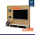 Painel Hades para TV até 46" Larg. 1,45m Cinamomo/Off White - Imagem 4