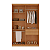Guarda Roupa Grécia 100%MDF 04 portas Larg. 1,20m Naturale - Imagem 3