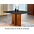 Mesa Berlim 90cm com 4 cadeiras 100% MDF Grafite/Imbuia - Imagem 2