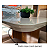 Mesa Berlim 90cm com 4 cadeiras 100% MDF OFF White/Imbuia - Imagem 4