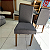 Mesa Luna 1,80m com 6 Cadeiras 100% MDF Grafite/Imbuia - Imagem 4