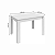 Mesa Athenas 1,20m 100% MDF com 4 cadeiras Branco - Imagem 9