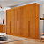 Guarda Roupa 6 portas Siena 100% MDF Ripado Larg. 2,70m Nature - Imagem 2