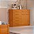 Cômoda Petrus 100% MDF Larg.: 1.48 - Nature - Imagem 2