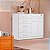 Cômoda Petrus 100% MDF Larg.: 1.48 - Bianchi Branco - Imagem 2