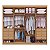 Guarda Roupa Daymond 100%MDF Cinamomo - Imagem 2
