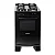 FOGAO SUGGAR NEO GLASS 04 BOCAS/BIVOLT PRETO - Imagem 1
