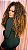Cabelo Orgânico Cacheado Weng 70cm - Imagem 3
