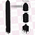 Cabelo Kanekalon Twist Mambo Havana Braid - Preto - Imagem 2
