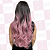 Wig Yasmin Fibra Orgânica Ondulada Com Franja 60cm - Imagem 12