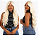 Wig Yasmin Fibra Orgânica Ondulada Com Franja 60cm - Imagem 5