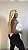 Wig Yasmin Fibra Orgânica Ondulada Com Franja 60cm - Imagem 18