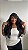 Wig Yasmin Fibra Orgânica Ondulada Com Franja 60cm - Imagem 15