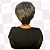 Wig Mia Fibra Orgânica Lisa Corte Moderno Curtinho - Imagem 5