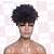 Wig Afro Cacheada Com Faixa - Imagem 6