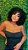 Wig Afro Cacheada Fibra Orgânica Fumi - Imagem 1