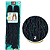 Cabelo Dread Faux Pixi Locs 60cm Sintetico Longo - Imagem 3