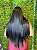 Wig Lisa Longa 65cm Bio Fibra Orgânica Bruna Sem Franja - Imagem 3