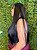 Wig Lisa Longa 65cm Bio Fibra Orgânica Stefane Com Franja - Imagem 5