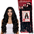 Cabelo Selena Ondulado 75cm – 320g de Beleza Natural Noble Lady - Imagem 6