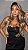Front Lace Helena Ombre Mel 65cm Tela Livre - Imagem 1