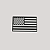 Patch Bandeira EUA P/B - Imagem 1