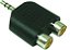 Adaptador Plug P2 3,5mm X2 JACK RCA - Imagem 1