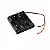 BC4AAAW 4 suporte de Bateria AAA com fios - Imagem 1