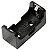 BH2 / 3A-3 Suporte de Bateria CR2 / 3A com pinos de PC Também aceita: CR123A Altura acima do PCB: 19,81 mm - Imagem 1