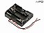 BH3AAW	 3 suporte de Bateria AA com fios de arame Altura acima do PCB: 16,00 mm - Imagem 1