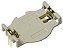 BHSD-2032-PC Suporte CR2032 com pinos de PC Também aceita: BR2032 Altura acima do PCB: 4,75 mm Processo de solda sem chumbo compatível - Imagem 1