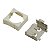 BHX1-5.8-SM Suporte para iButton F5 com Cabos para montagem em superfície Também aceita: V80H ou CP1654 Altura acima do PCB: 7,47 mm Processo de solda sem chumbo compatível - Imagem 1