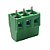 Borne KRE 3 vias verde  WJ128-03P 5.0MM 180°C 15mm - Imagem 2