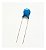 Capacitor Cerâmico Disco 2,2NF/1KV 20% P:5,0MM CT81-222M-Y5U-1KV FITADO - Imagem 1
