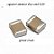 Capacitor Cerâmico SMD 0402 100NF/50V 10% X7R - Imagem 1